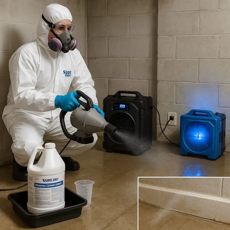 Sanitization and Odor Removal process in Lone Tree, CO